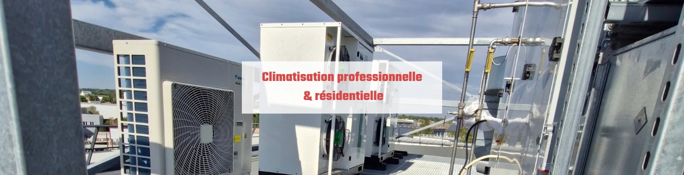 Installation de climatisation professionnelle